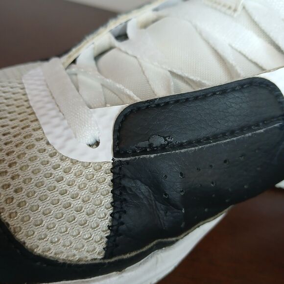 Nike Ja 1 Scratch 2.0 White Black Men’s 10.5 Basketball Shoes Streetwear Sporty